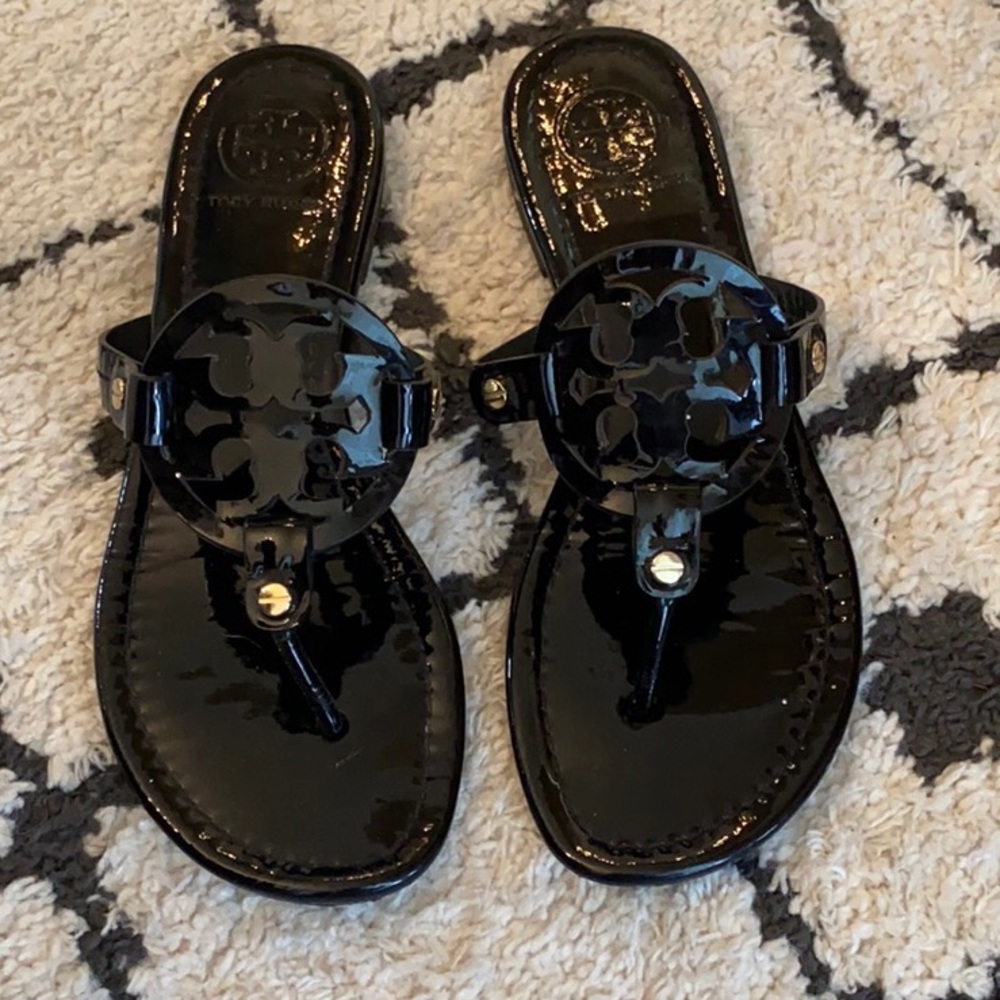 ❌SOLD❌Tory Burch Miller Sandals, Patent Leather